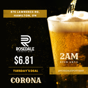 Tuesday Corona Deal