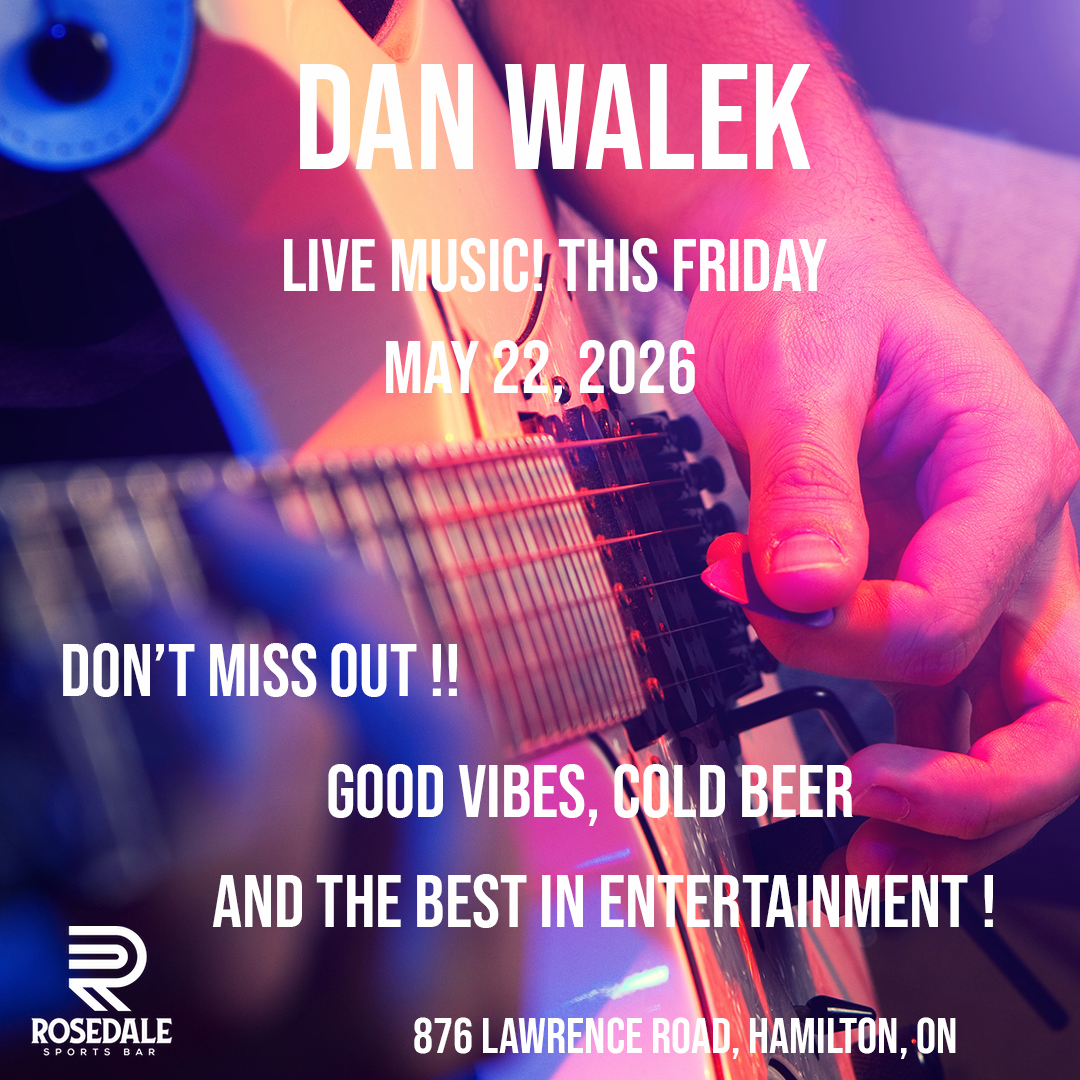 Dan Walek, Live Music May 22, 2026