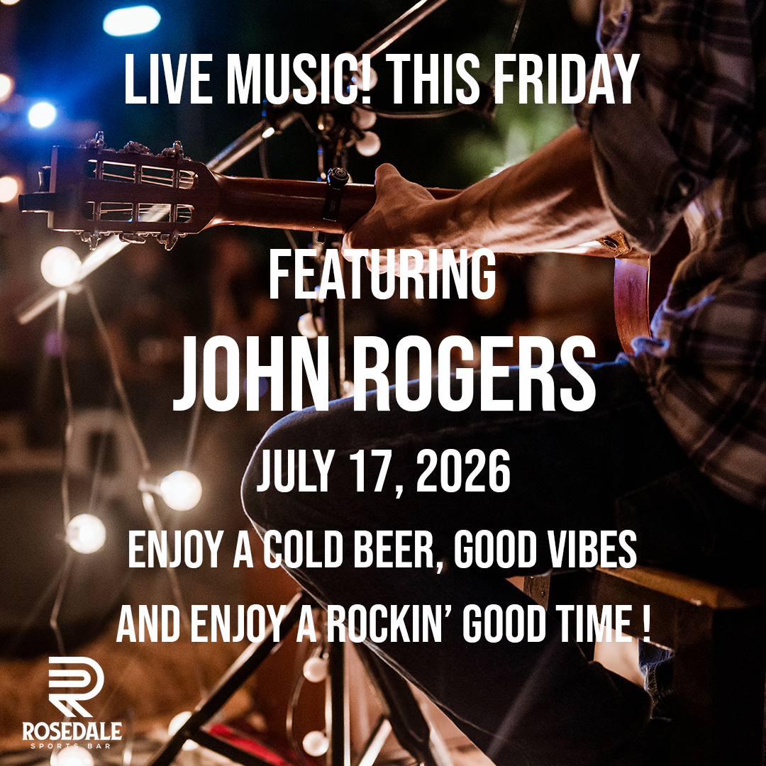 John Rogers, Live Music July 17, 2026